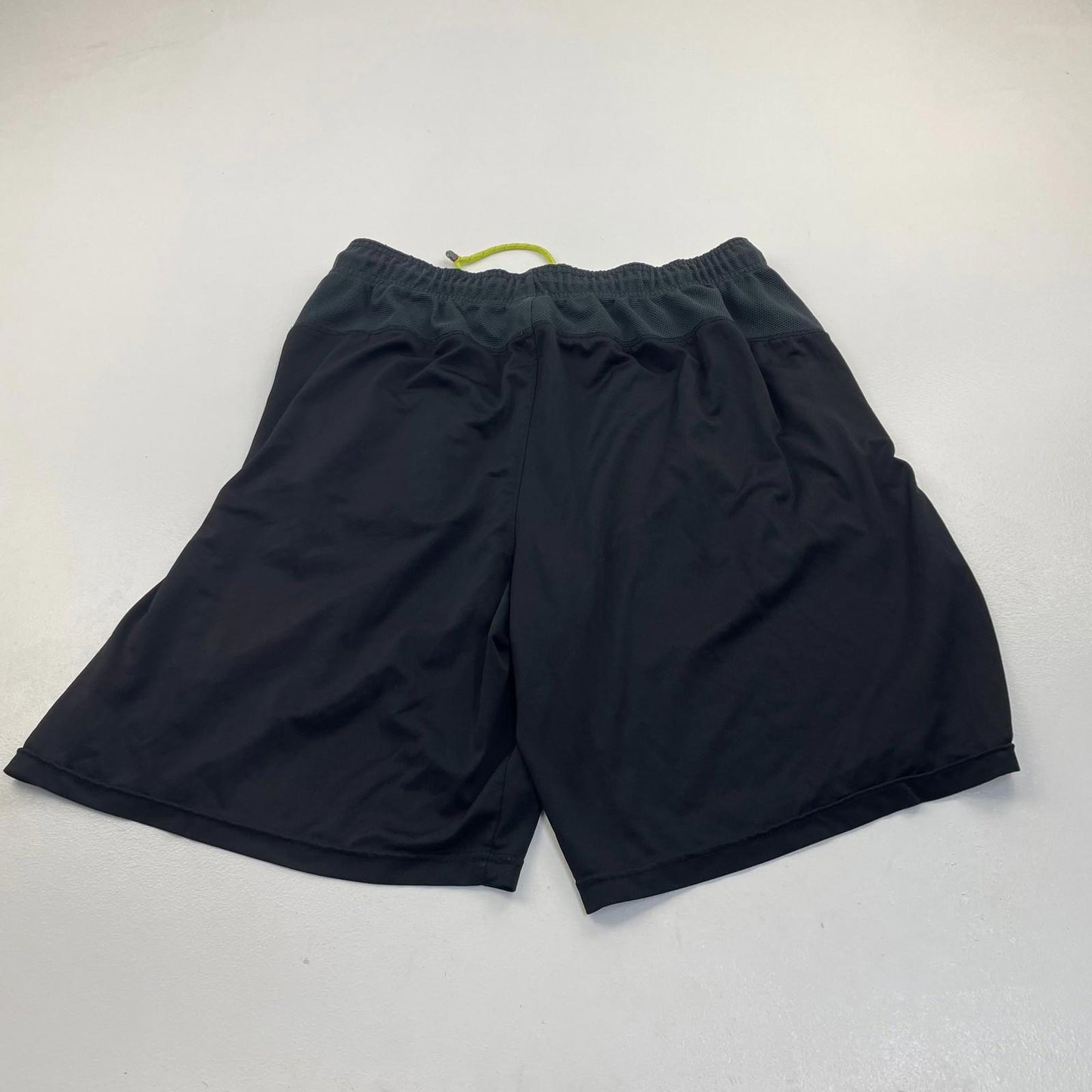 Reebok Athletic Shorts Drawstring Black Men's Size L