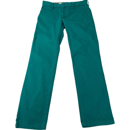 Levi's Trousers Classic Straight Leg Vibrant Teal Women W31 L32