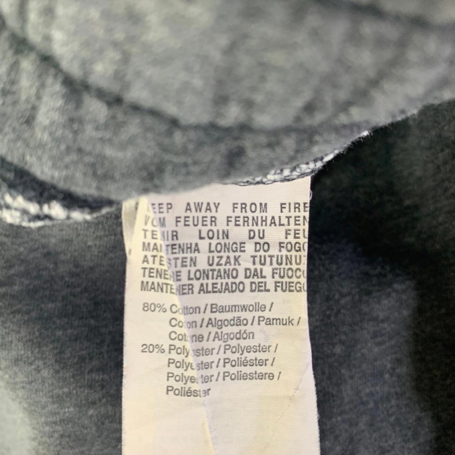 Puma Track Pants Casual Fleece Lined Grey Joggers Mens Large L