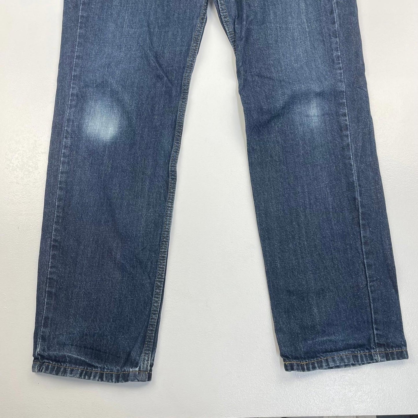 LEVI'S 514 Jeans Regular Fit Vintage Blue Denim Mens W33 L30