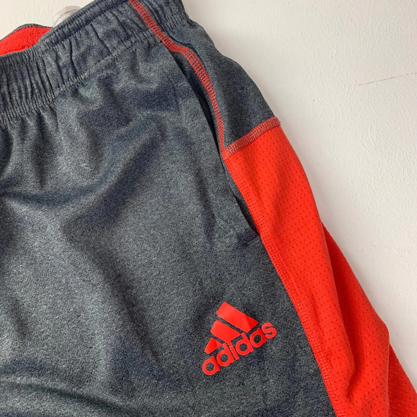 Adidas Climacool Shorts Performance Active Gym Red Grey Mens L