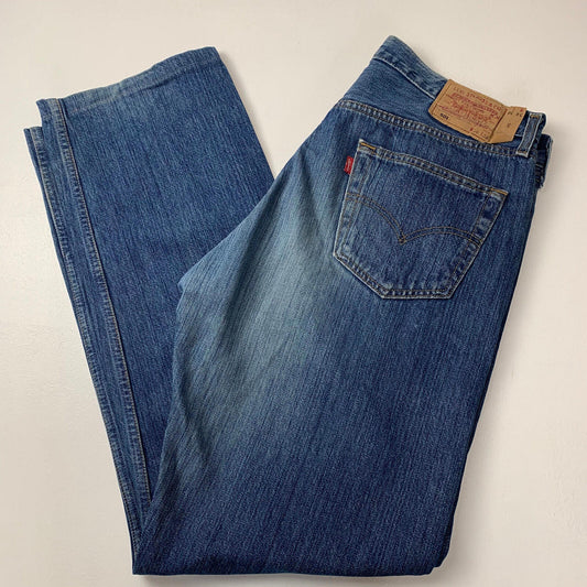 Men’s Vintage LEVIS 501 Jeans / Blue / W36 L32 / Made in Spain