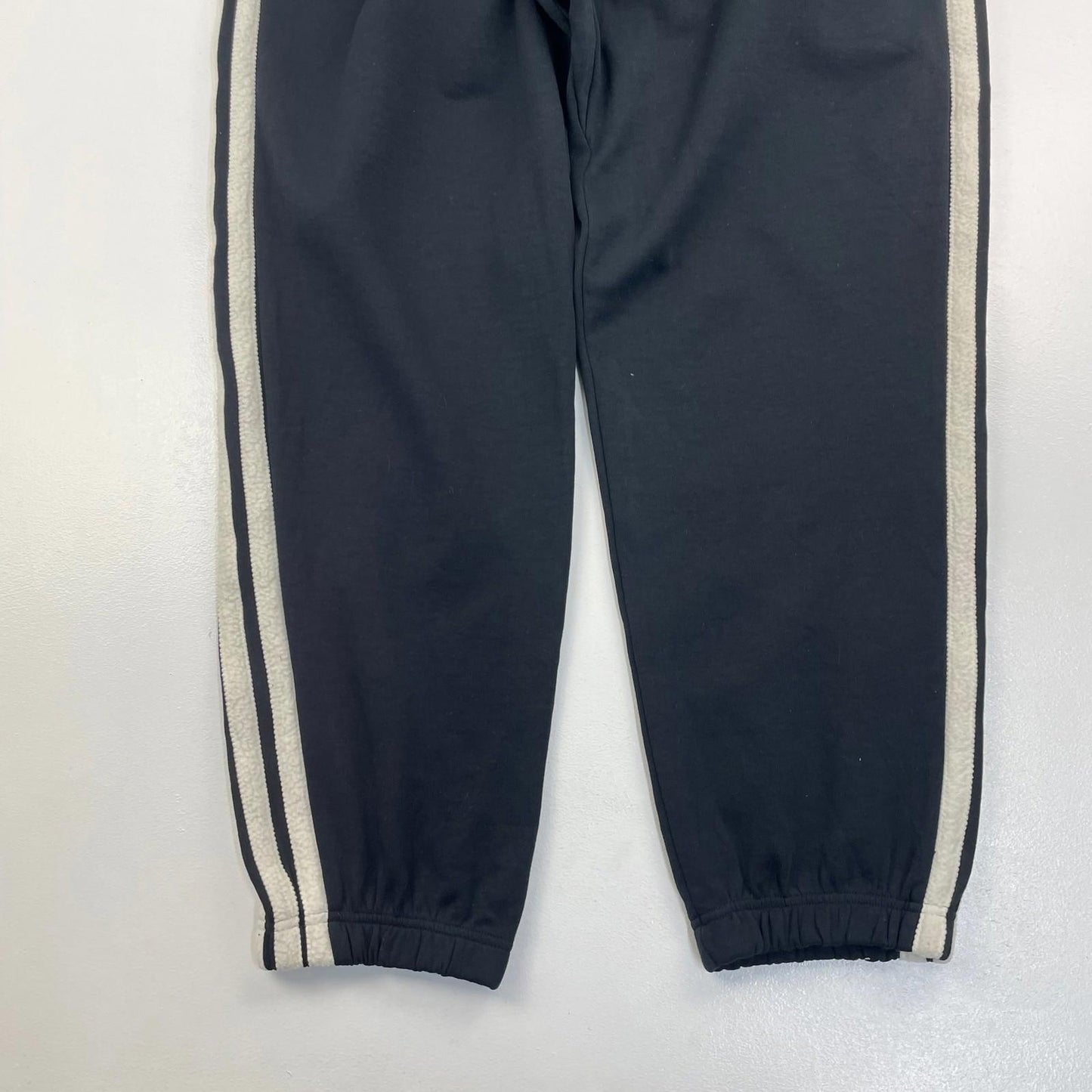 Adidas Track Pants Striped Jogger Black Mens XL