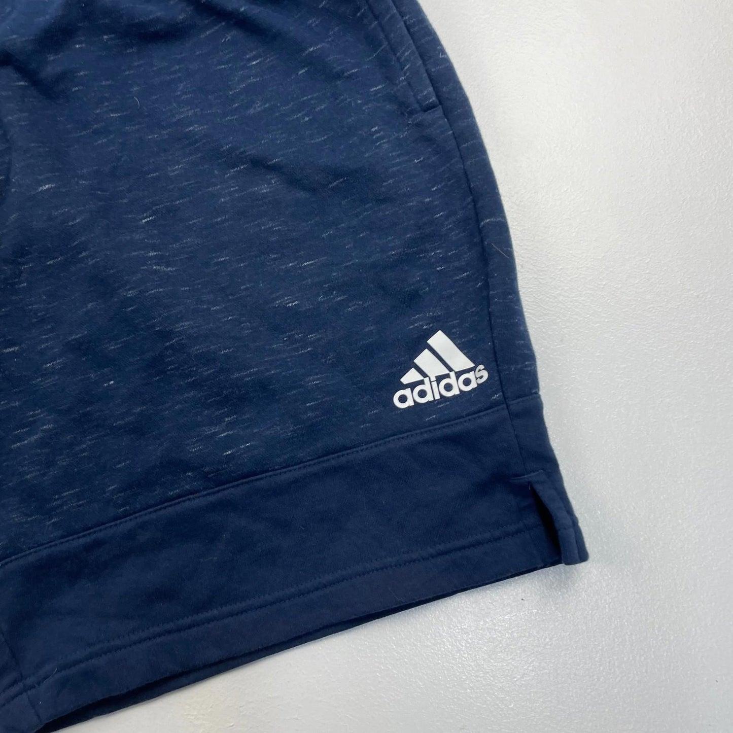 Adidas Men’s Shorts Drawstring Athletic Fit Blue Casual Size L