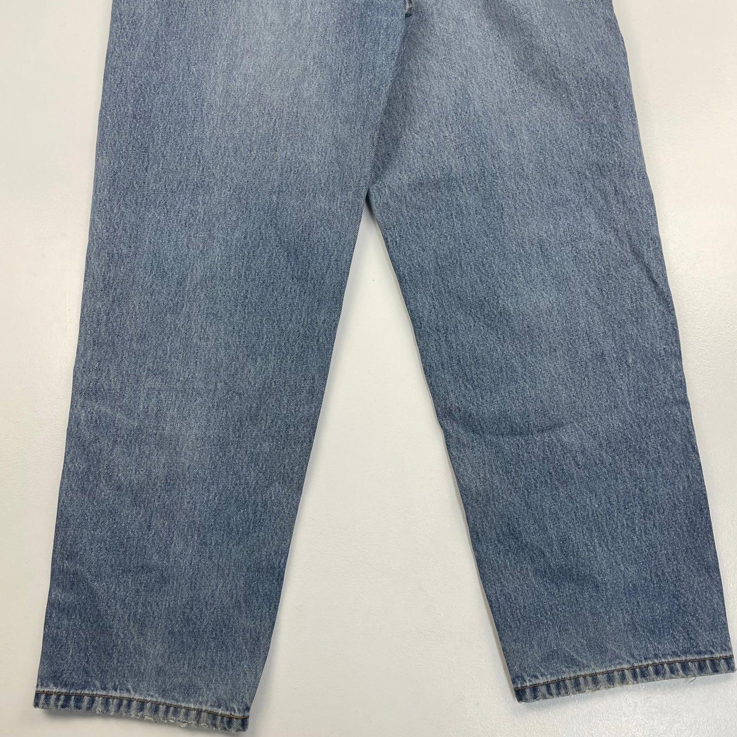 LEVI'S 560 Comfort Fit Jeans Distressed Vintage Blue Denim Mens W36 L32