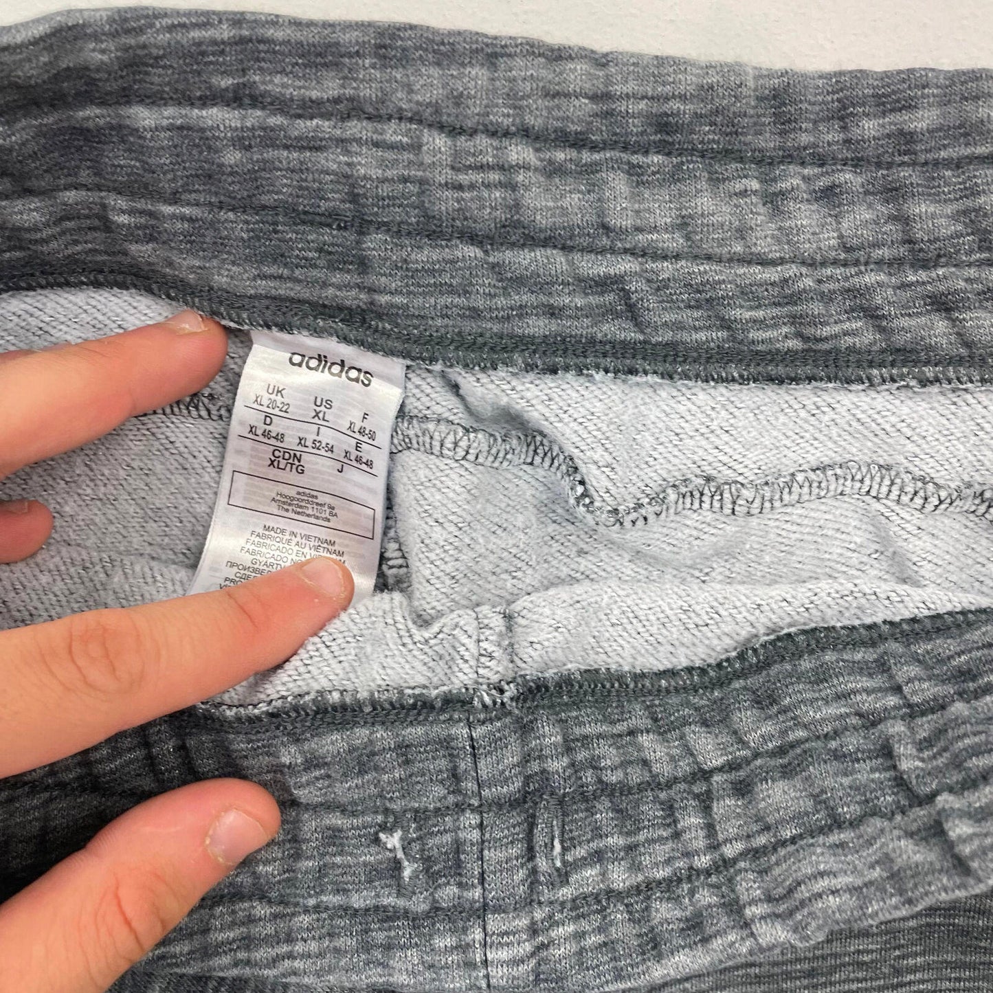Women’s Static Grey ADIDAS Joggers, Cropped , Size XL 20-22