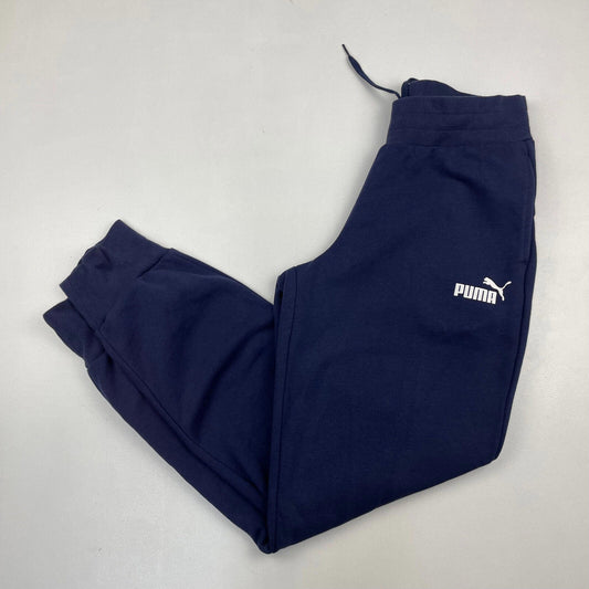 PUMA Mens Blue Joggers , Jogging Bottoms , Size XS