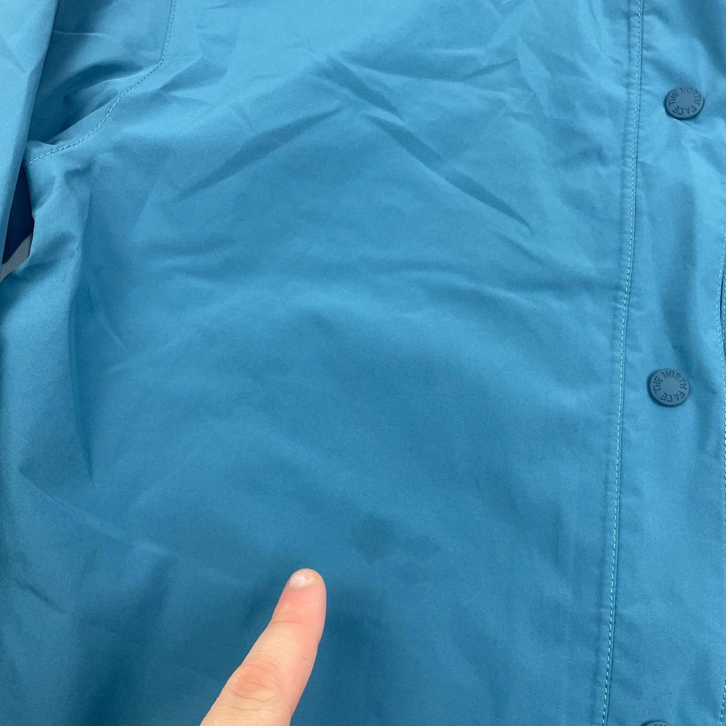THE NORTH FACE Jacket Hooded Blue Women's  Medium