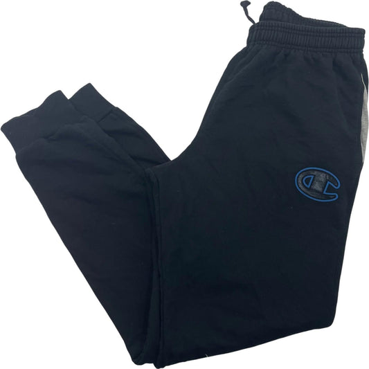CHAMPION Athletic Sweatpants Jogger Black Mens Large