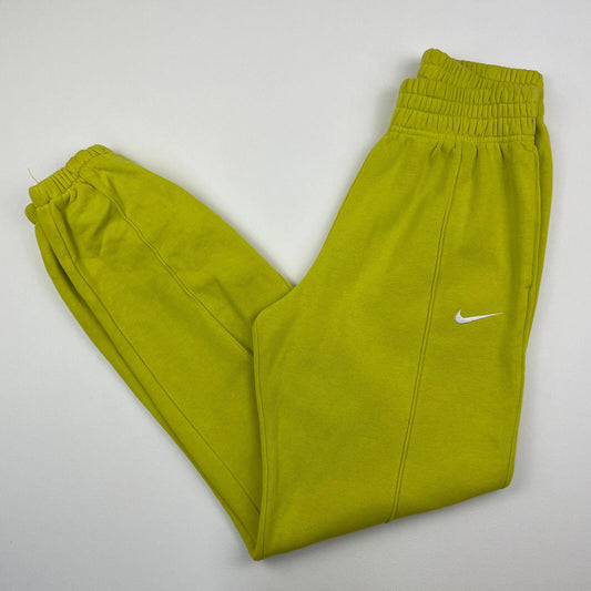 Men’s NIKE Yellow Centre Line Joggers , Jogging Bottoms , Size XS