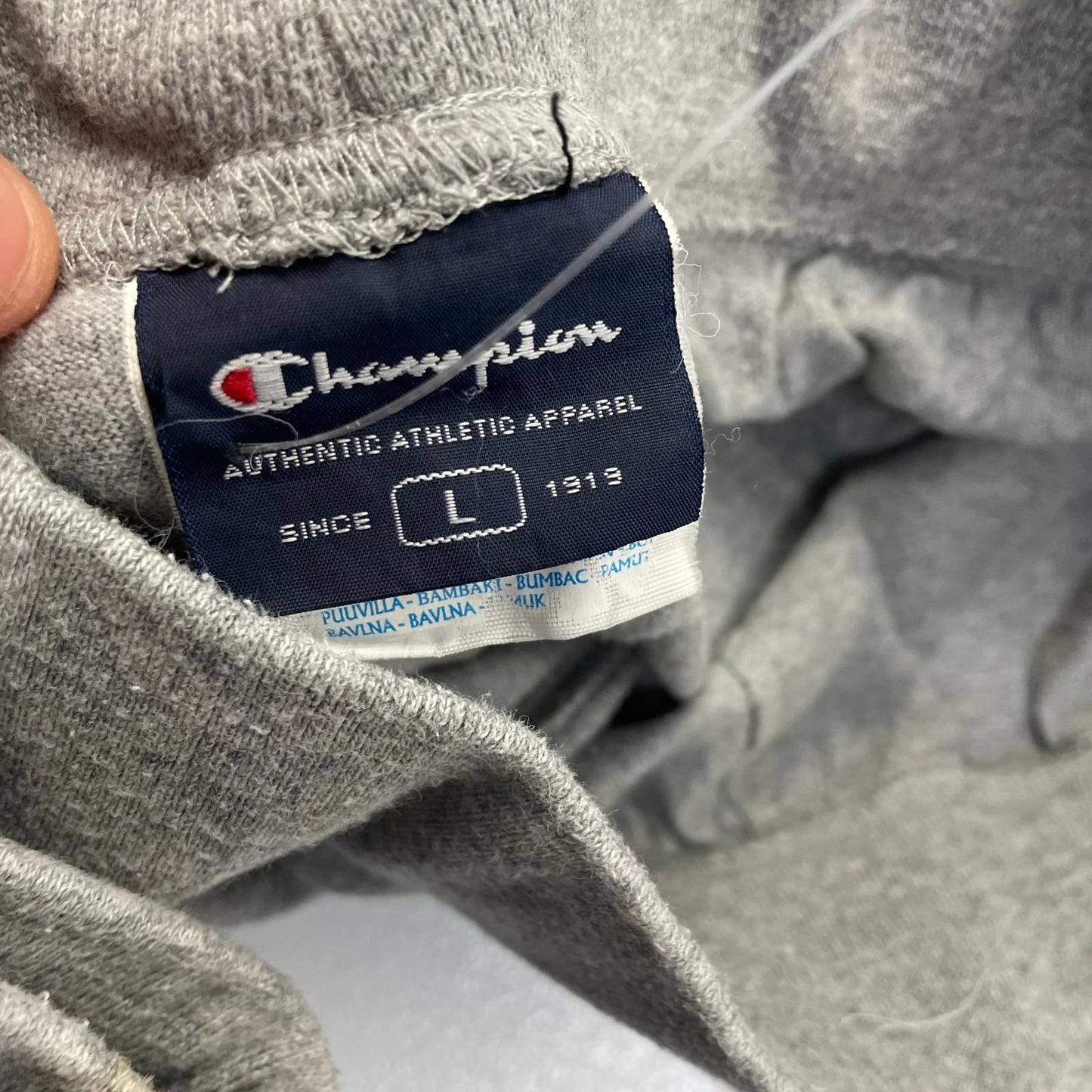 Champion Authentic Jogger Sweatpants Grey L Women's Activewear