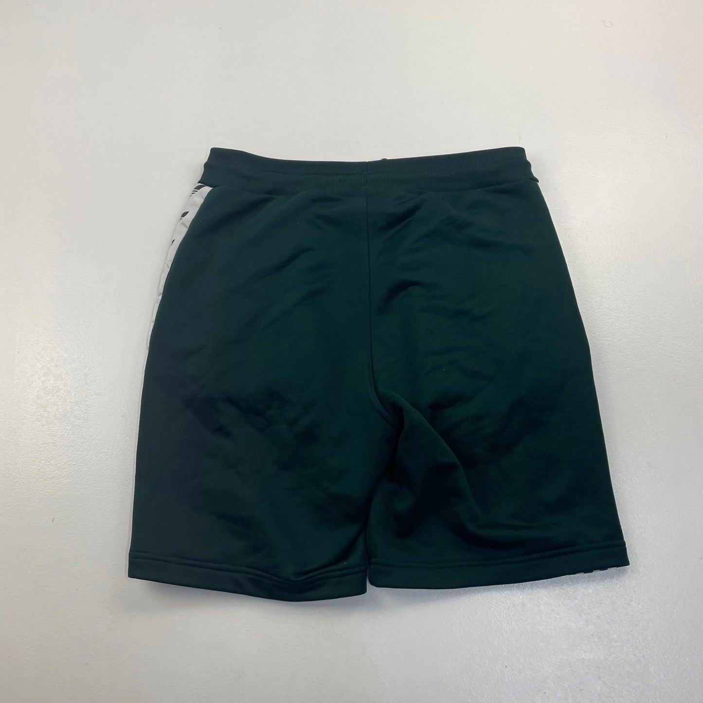 Adidas Men's Shorts Trefoil Tape Drawstring Green Size Small S