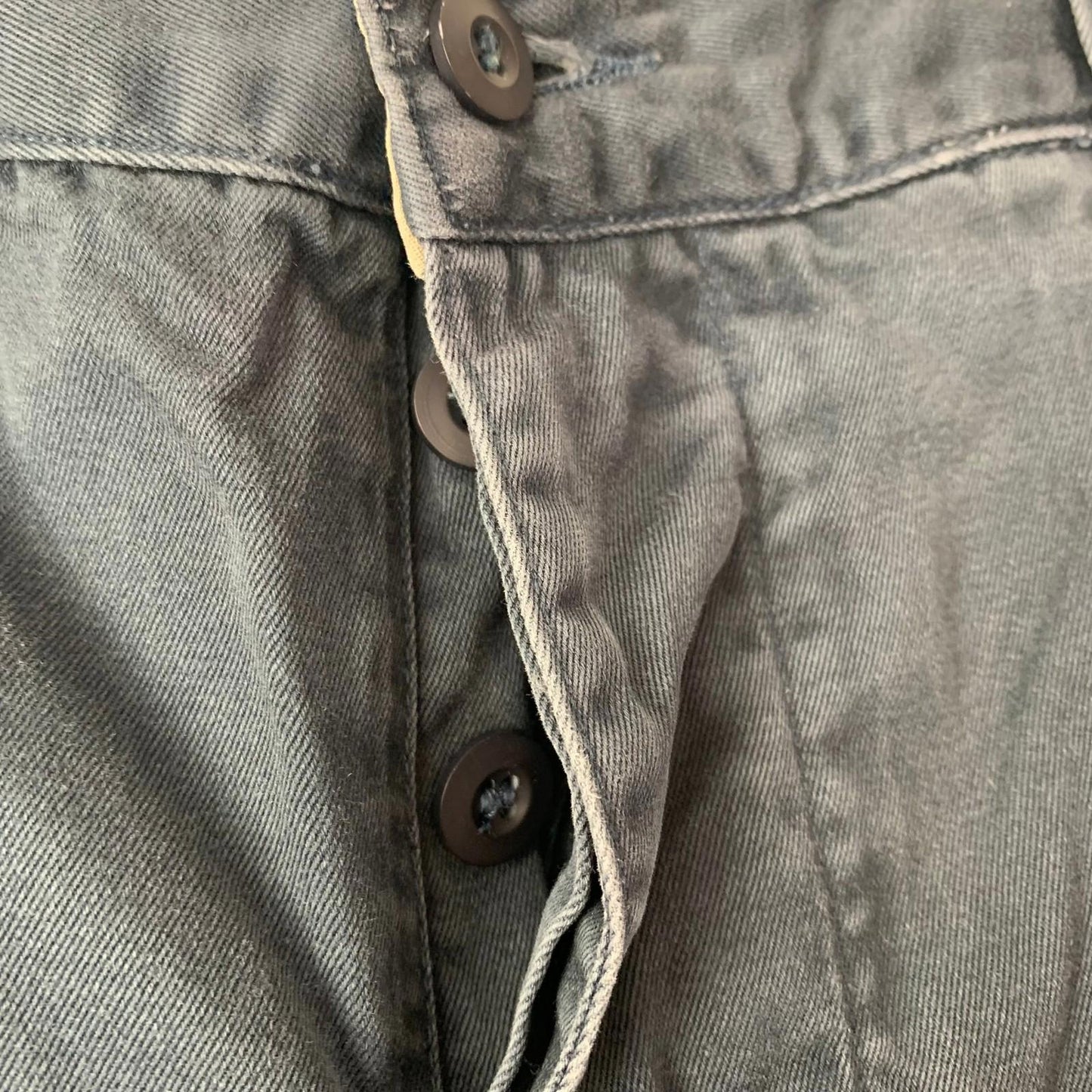 Avirex Runway Trousers Functional Garment Blue Cotton Men's Size 32 X 29