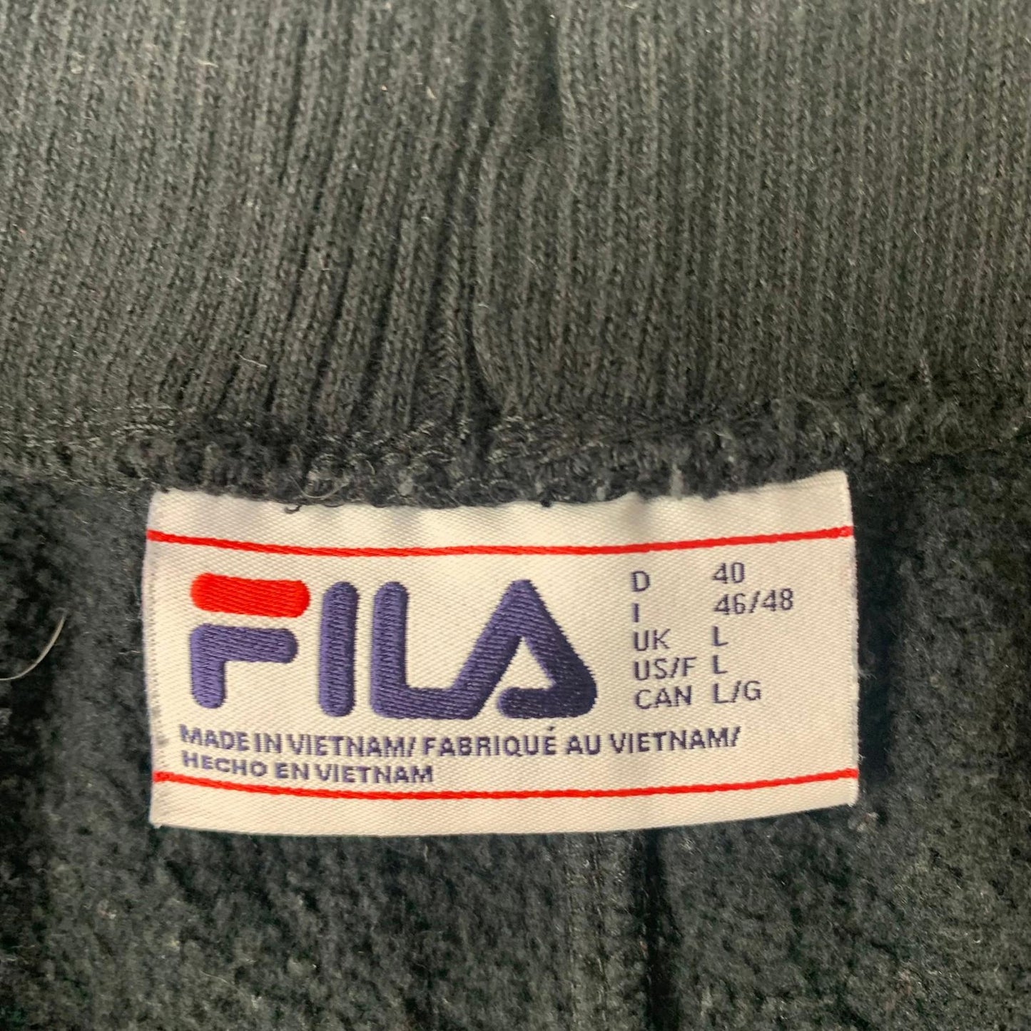 Fila Joggers Casual Black Women UK Large L