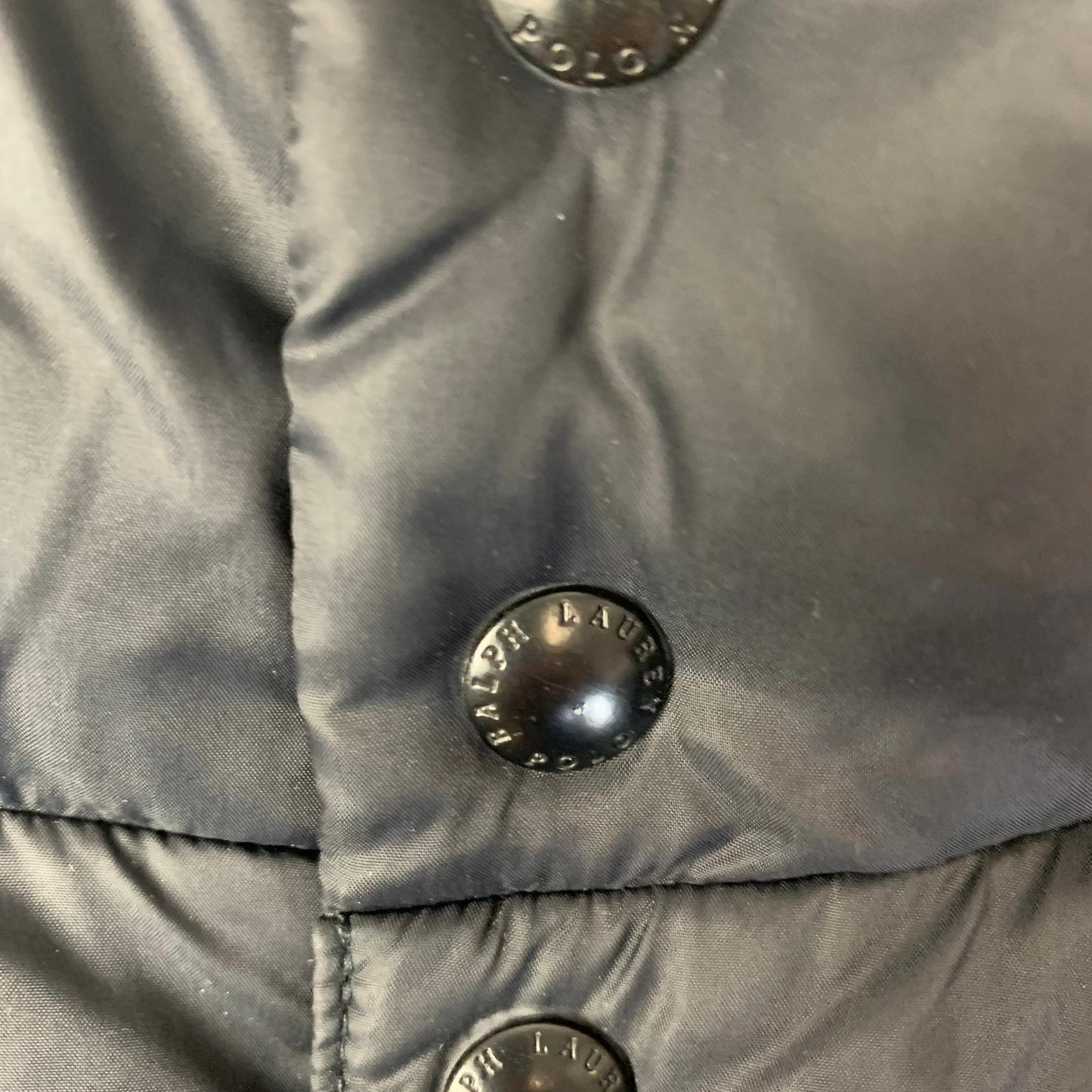 Mens RALPH LAUREN Puffer Jacket / Black / XL / Puffer Coat