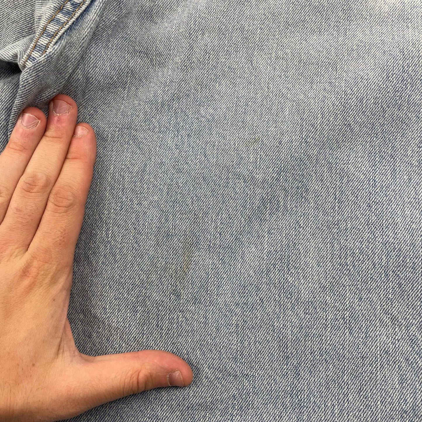 LEVI'S 560 Vintage Jeans Relaxed Fit Light Blue Denim Mens W36 L32