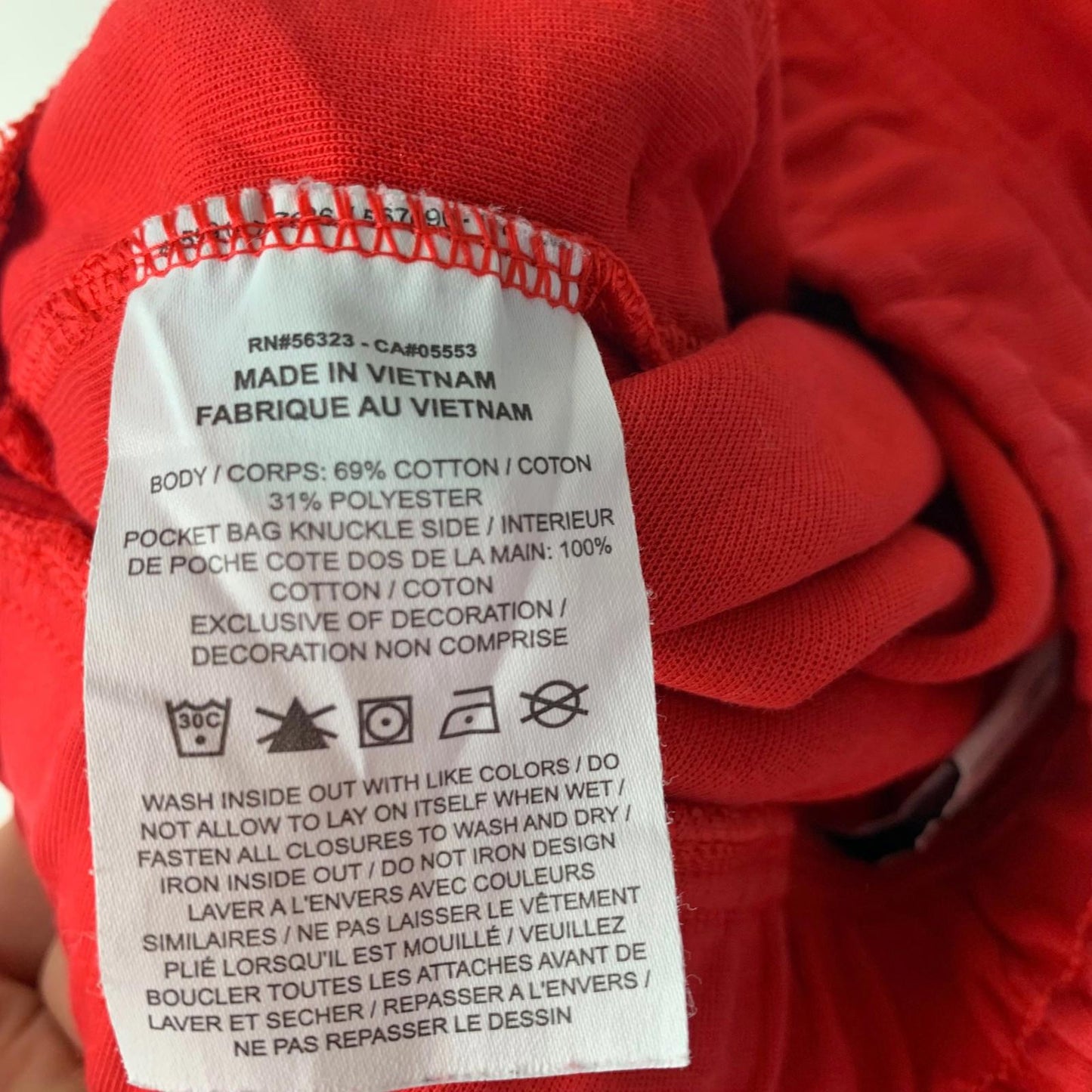 Nike Jogger Tech Fleece Trousers Red Boys XL Age 15-16 Years