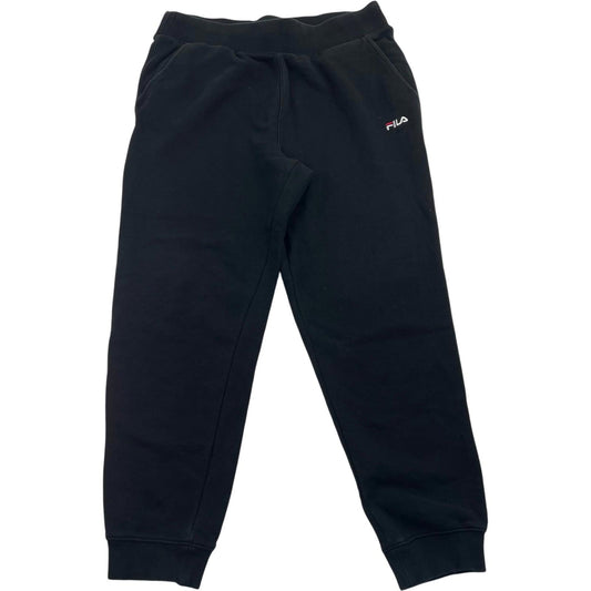 Fila Jogger Sweatpants Elasticated Black Women's Large UK L