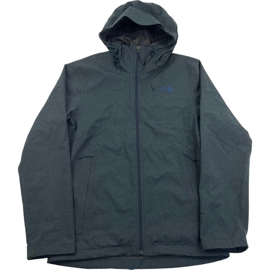 THE NORTH FACE Jacket DryVent Hooded Outdoor Waterproof Grey Mens S
