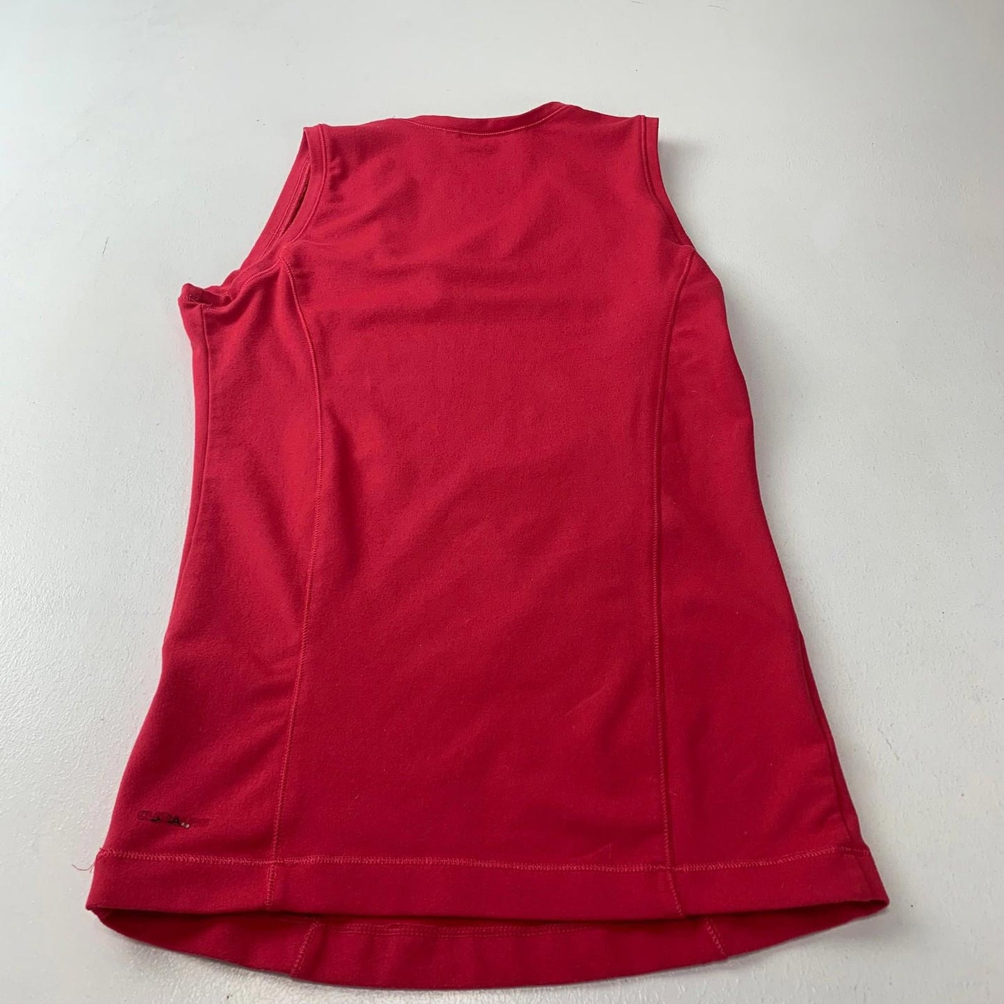 Adidas Climalite Tank Top Sleeveless Red Women's Sports UK 8