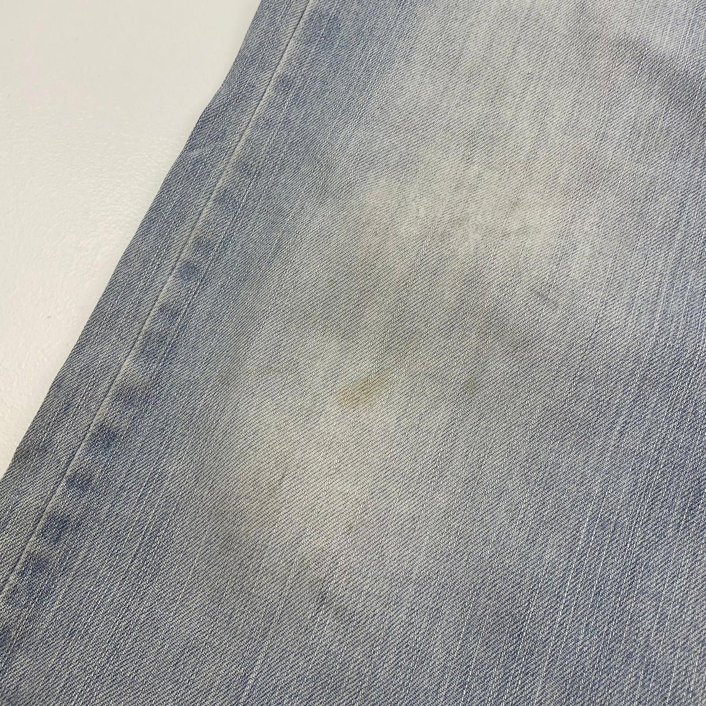 LEVI'S Vintage 505 Jeans Straight Leg Light Wash Blue Denim Mens W36 L34