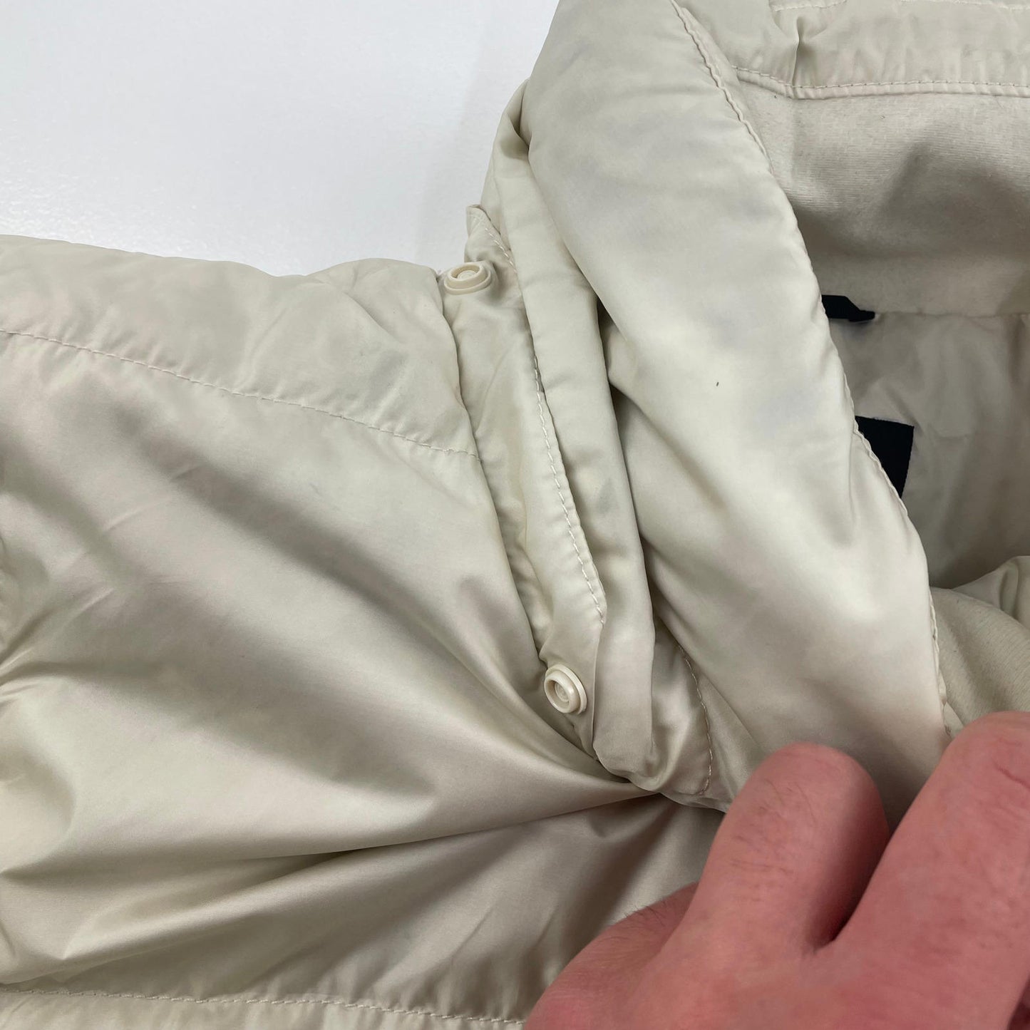 Women’s THE NORTH FACE Cream 550 Down Puffer Jacket , Size M