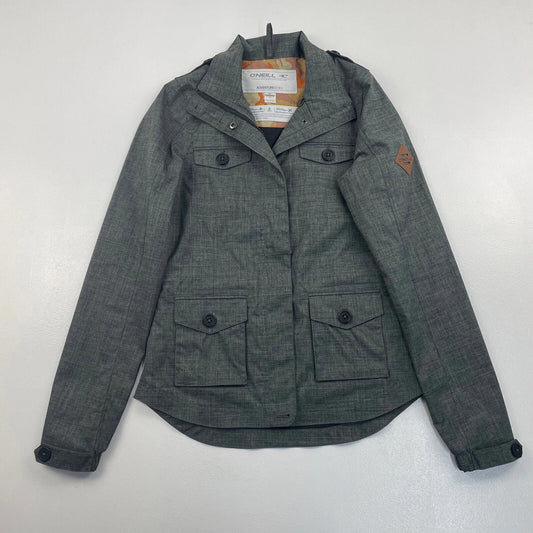 Women’s O’NEILL Grey 3KM Waterproof Adventure Series Jacket , Size XS