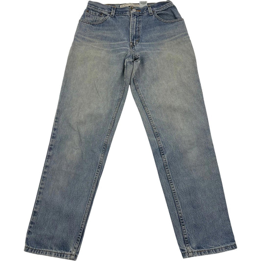LEVI'S 550 Jeans Classic Relaxed Tapered Blue Denim Women's UK 8 M