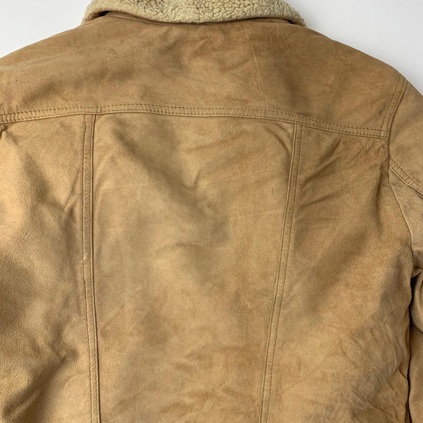 Women’s LEVIS Suede Sherpa Jacket / Small