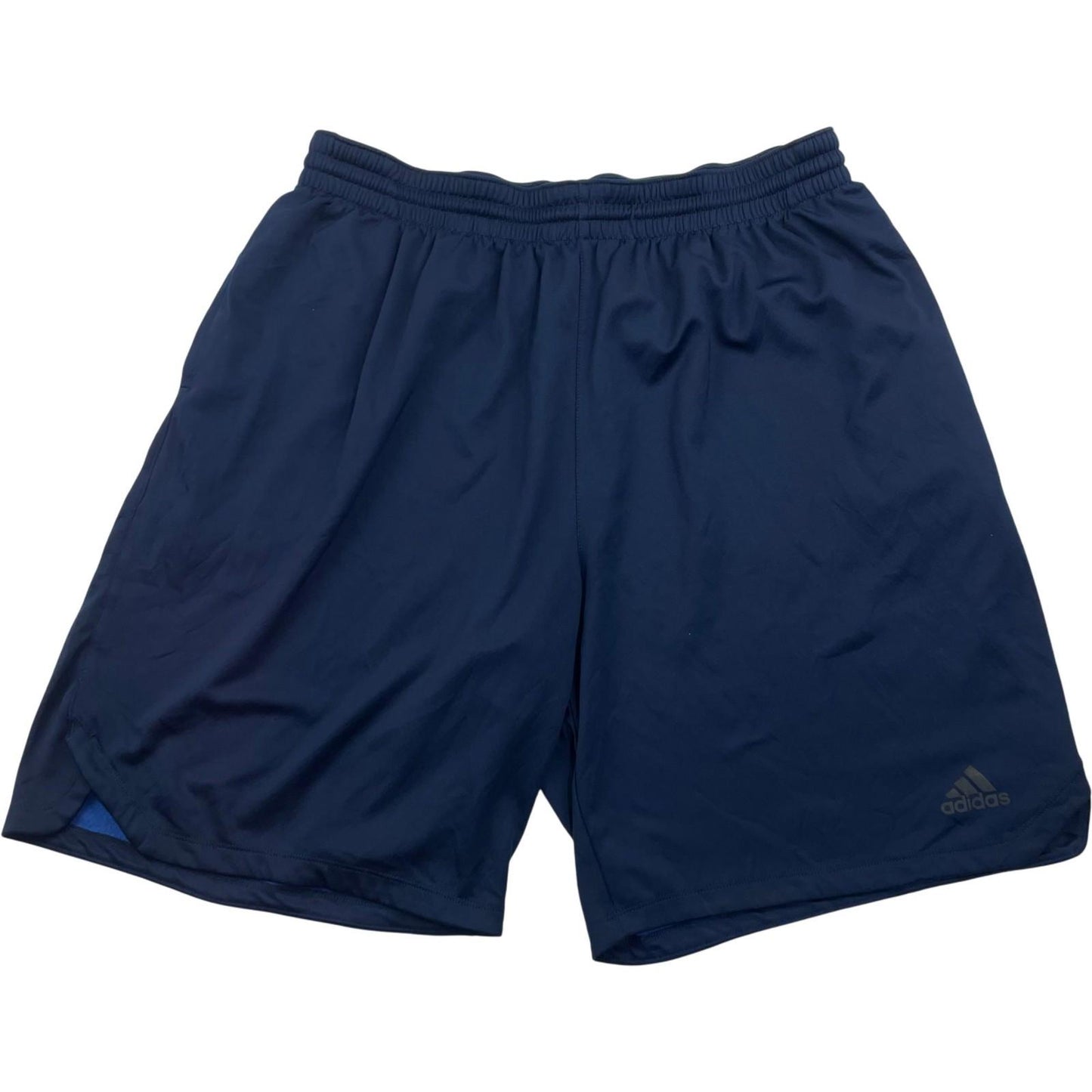 Adidas Climalite Activewear Shorts Elastic Waist Blue Mens XL