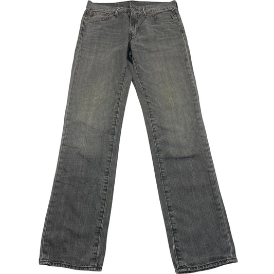 LEVI'S 511 Jeans Slim Fit Straight Leg Grey Denim Mens W29 L32