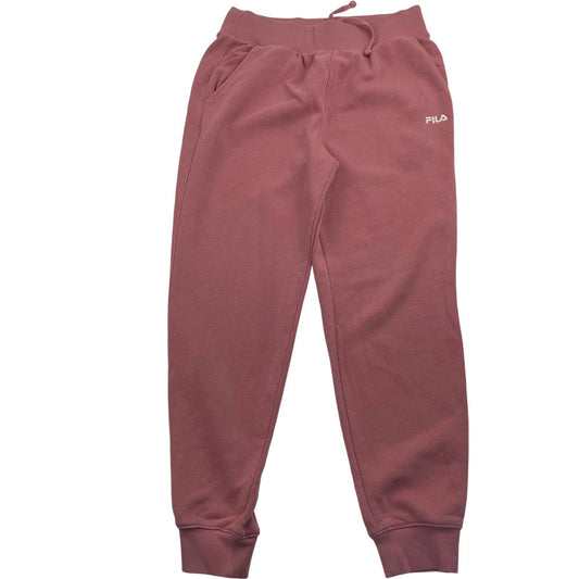 Fila Jogger Trousers Comfort Stretch Pink Womens UK M