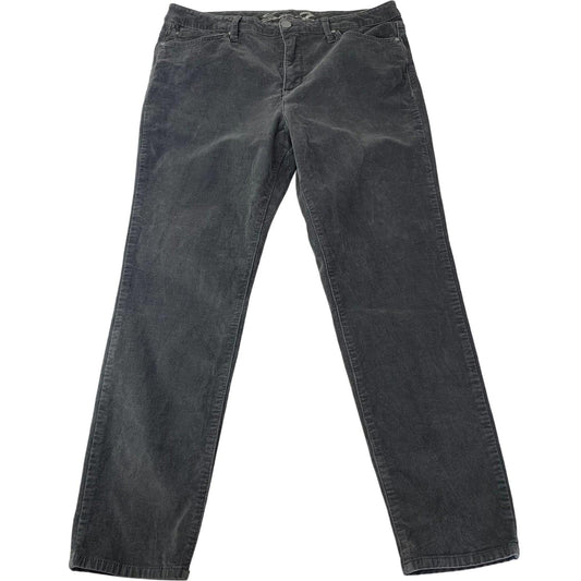 Seven7 Jeans Ultra High Rise Skinny Grey Trousers Womens Size UK 18
