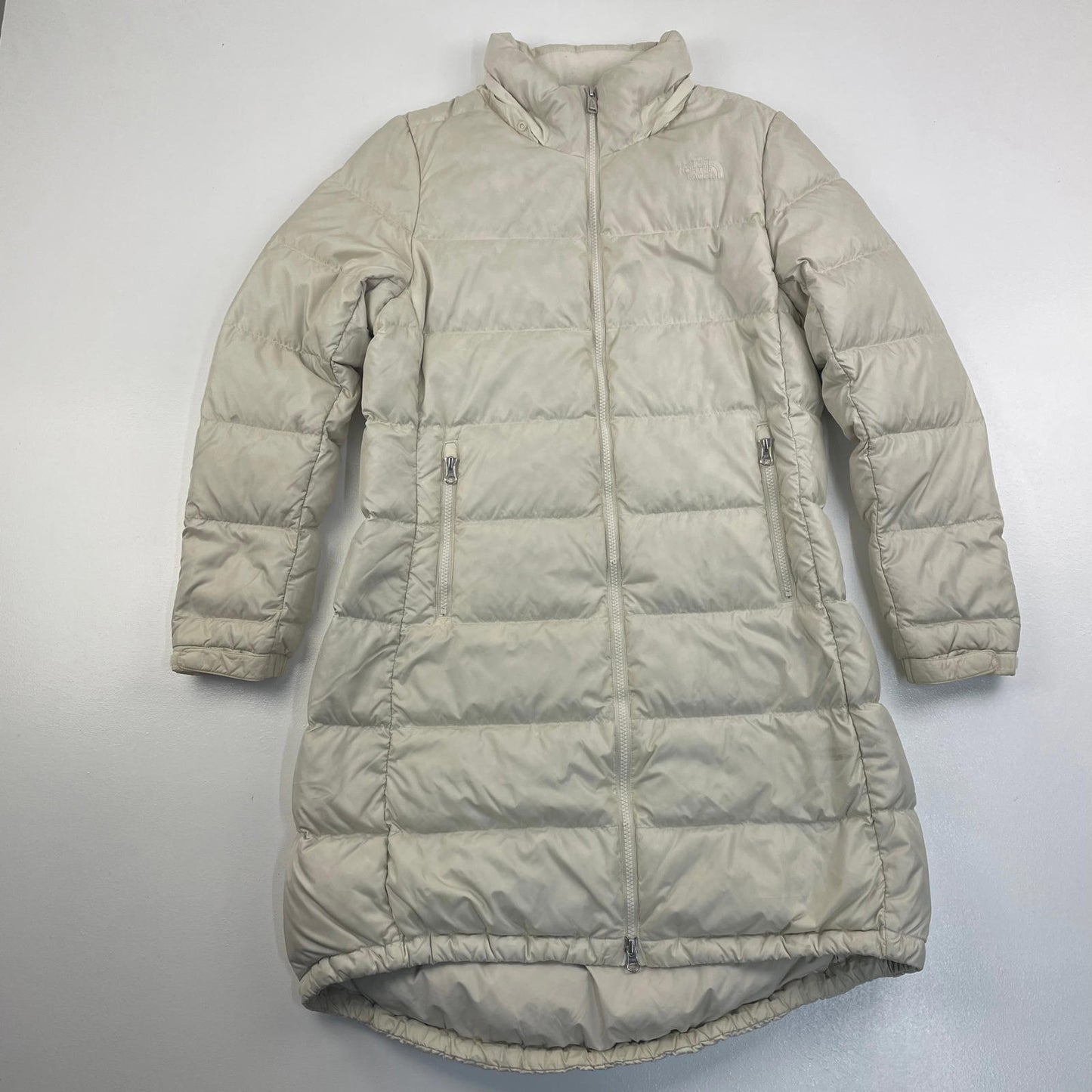 Women’s THE NORTH FACE Cream 550 Down Puffer Jacket , Size M