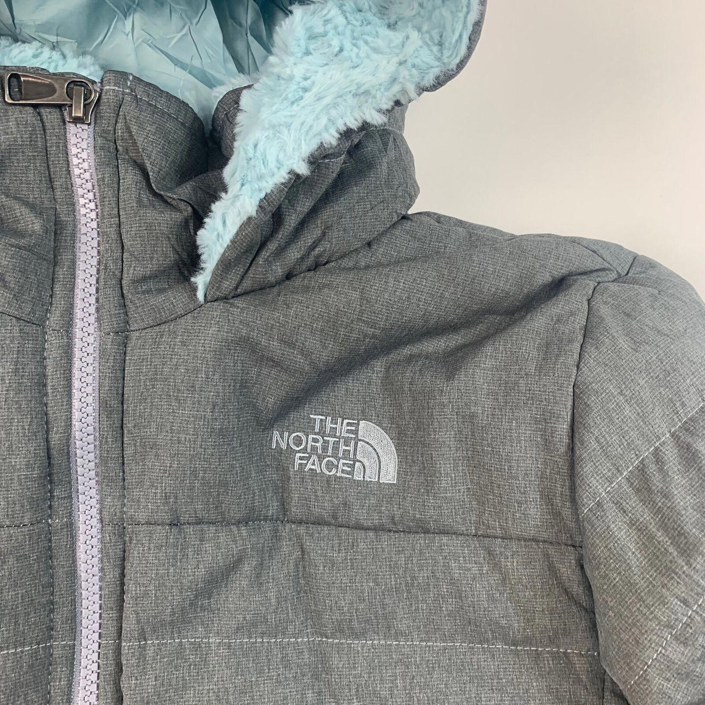 Girls XL THE NORTH FACE Jacket With Soft Fleece Liner / Grey / BNWT / RRP £130