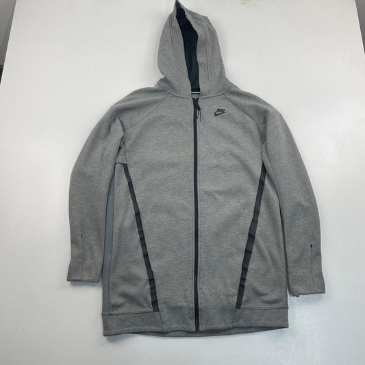 Men’s NIKE Grey Tech Fleece Hoodie Jacket , Size Small