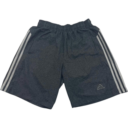 ADIDAS Athletic Activewear Shorts Elastic Waist Grey Mens Medium