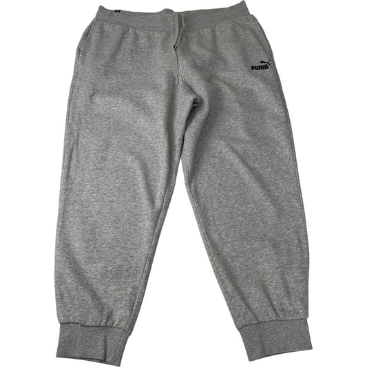 Puma Jogger Sweatpants Casual Soft Stretch Grey Women XL