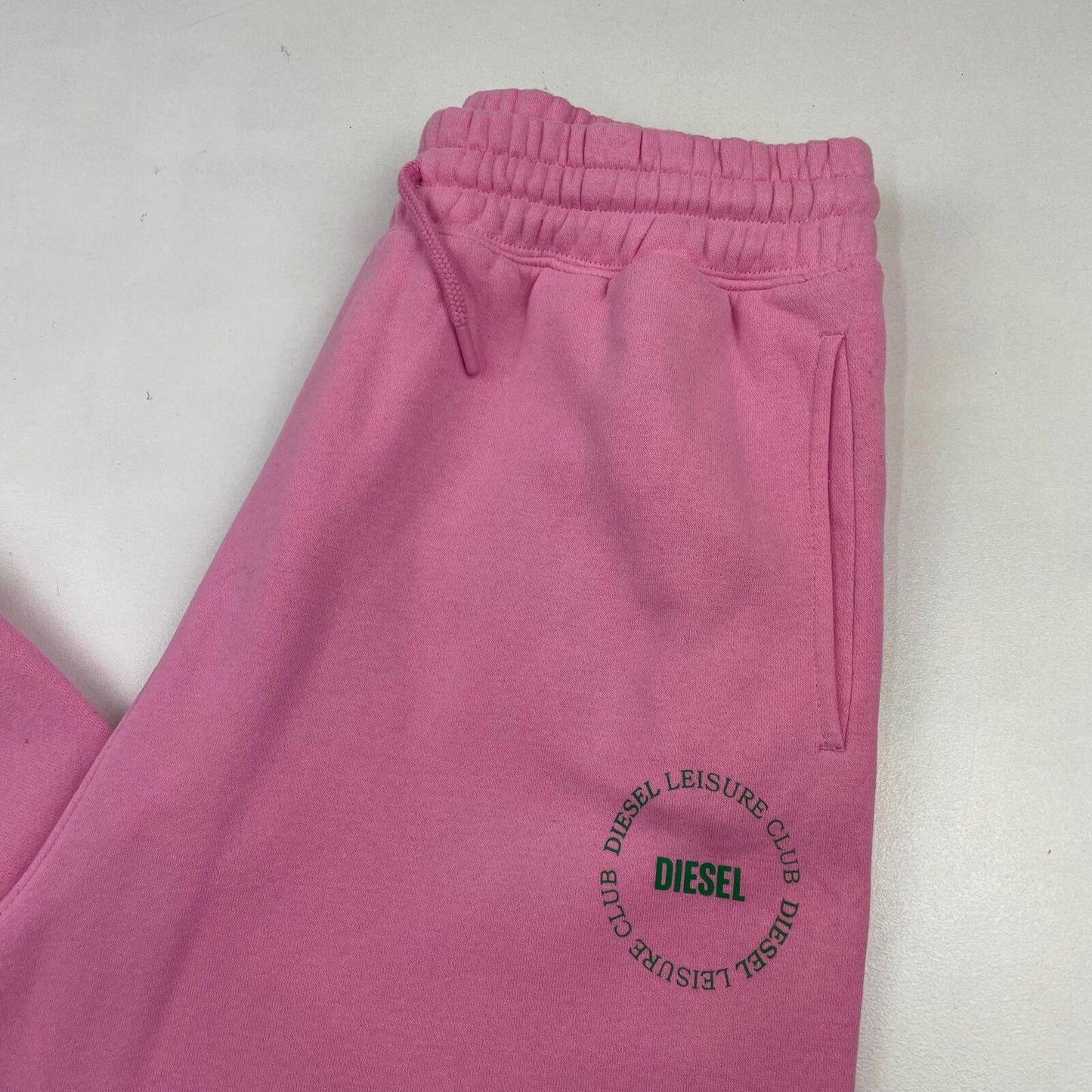 DIESEL Womens Pink Joggers , Jogging Bottoms , Size Medium