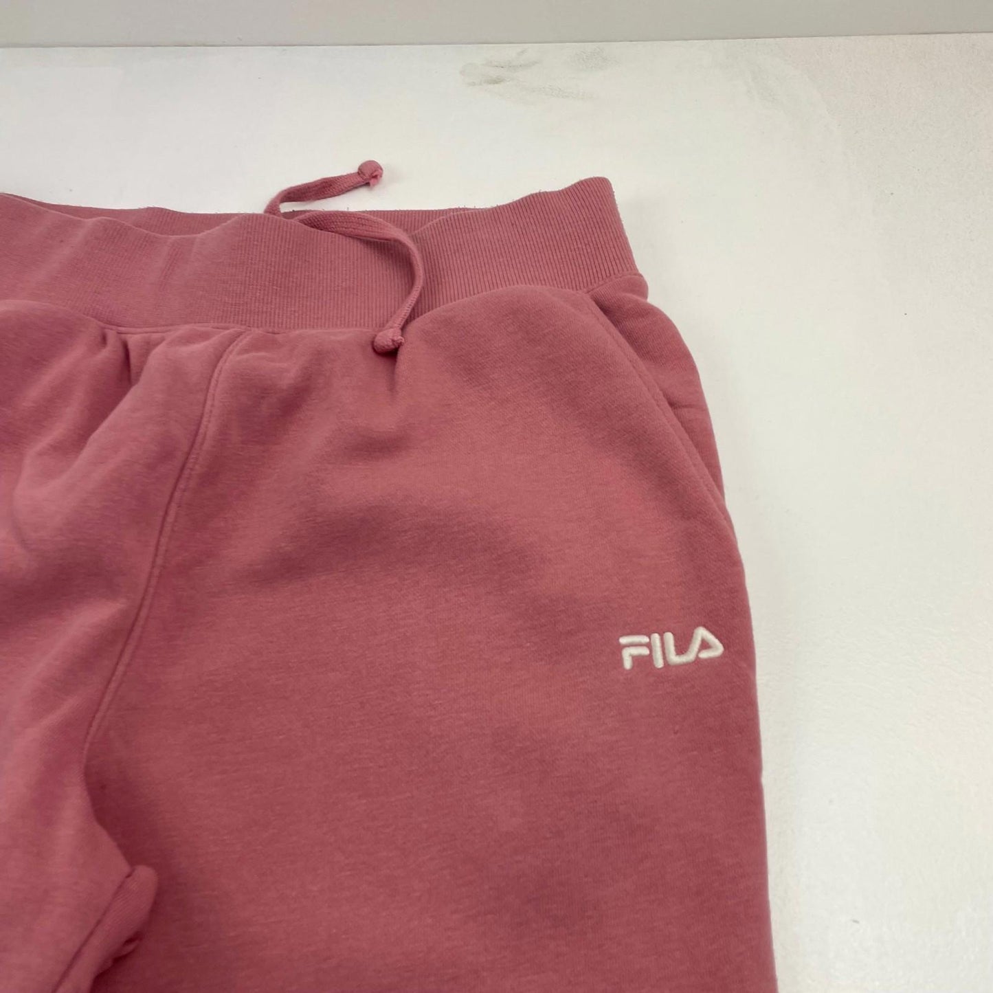 Fila Jogger Trousers Comfort Stretch Pink Womens UK M