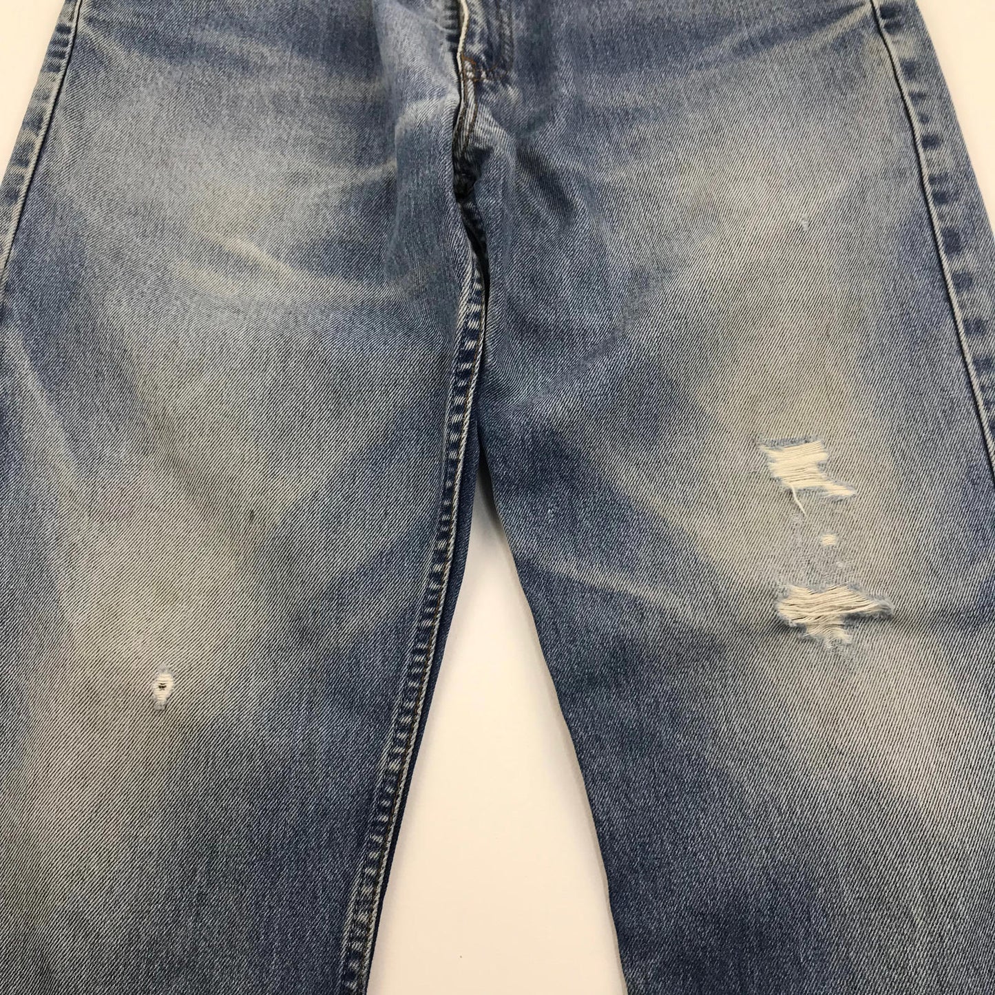 Blue LEVI’S 521 Distressed Denim Jeans , W31 L30