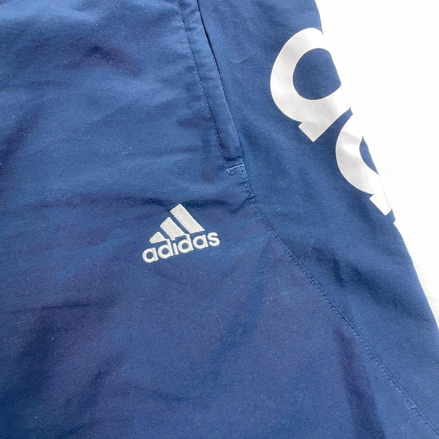 ADIDAS Climalite Athletic Shorts Blue Mens Size S