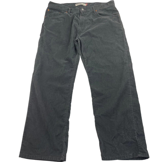 Levi's 559 Relaxed Straight Trousers Corduroy Grey Mens W38 L30
