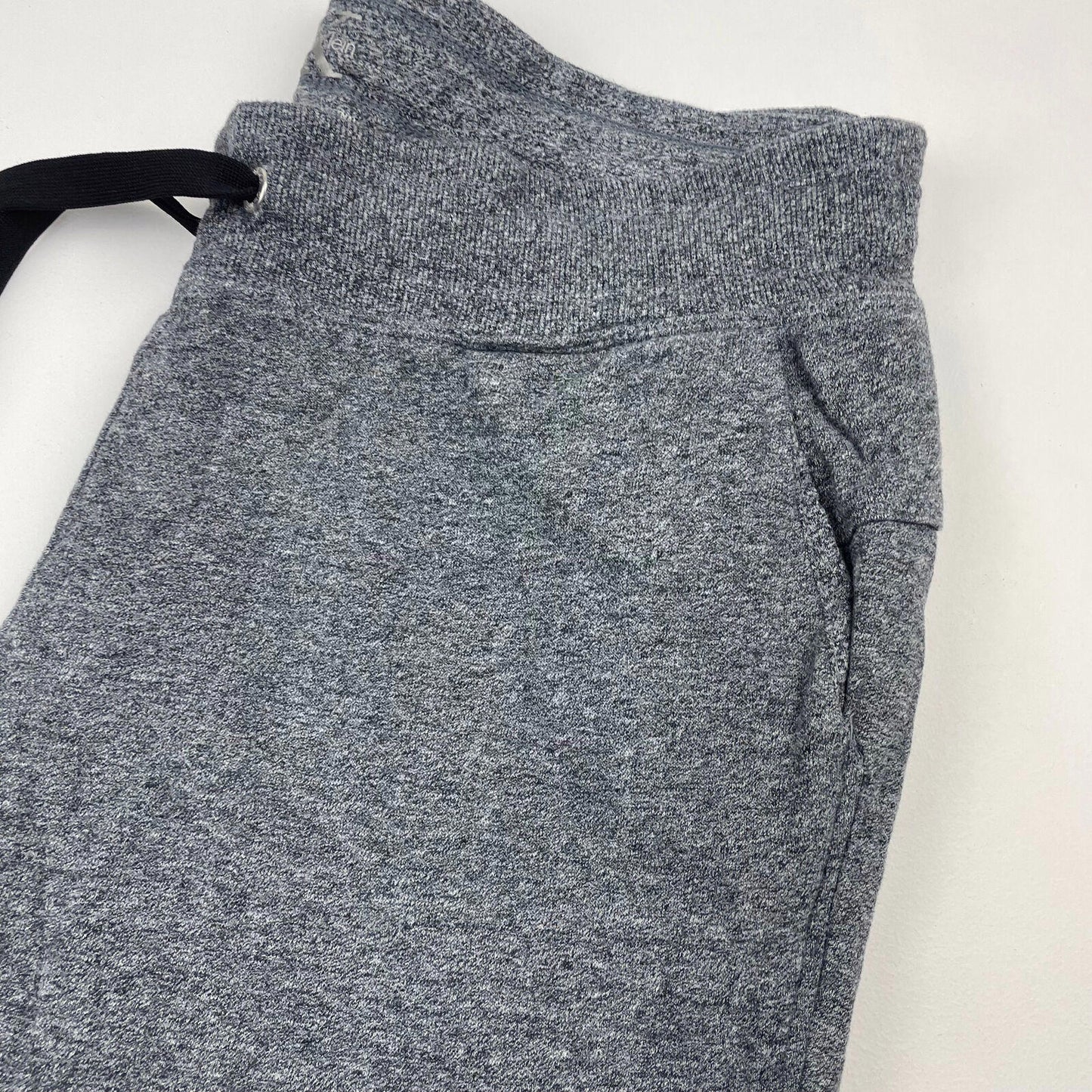 Women’s CALVIN KLEIN Grey Joggers , Sweatpants , Cropped Fit , Size L
