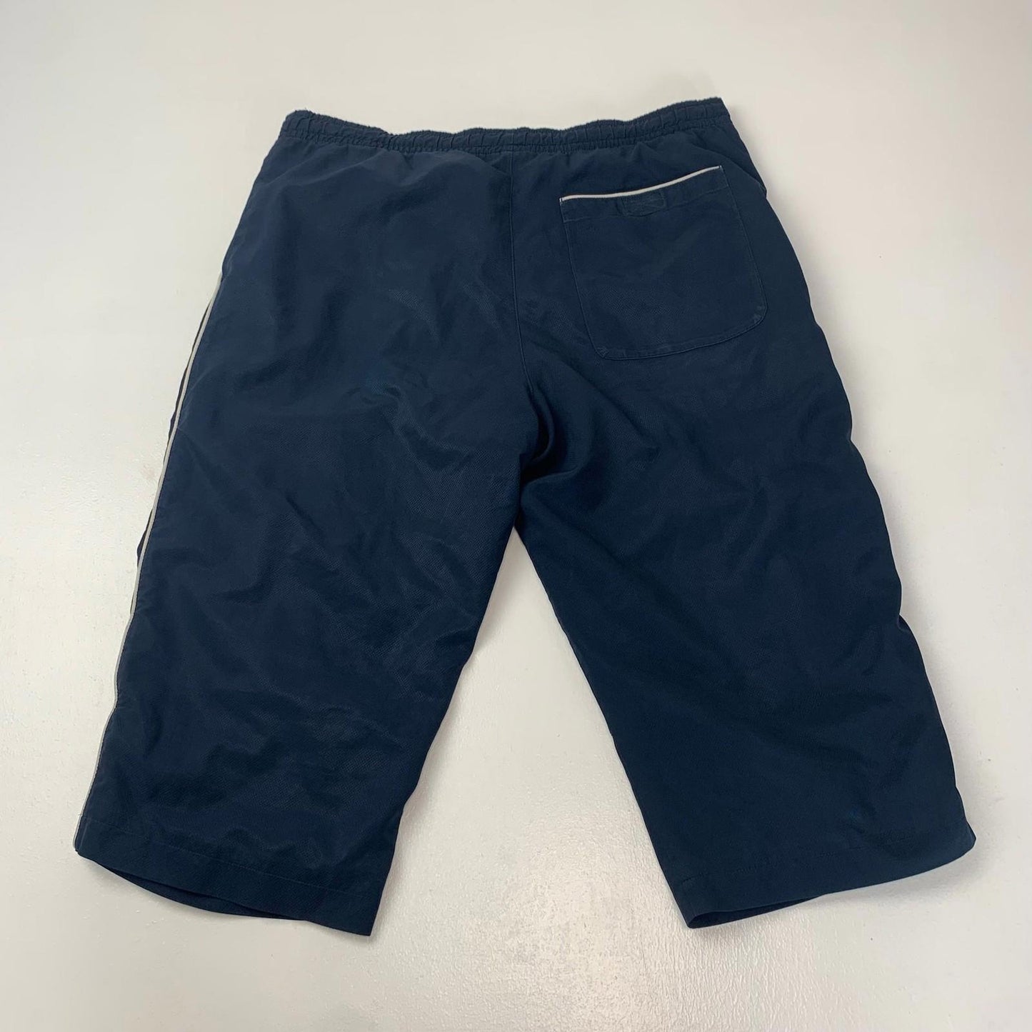 LACOSTE SPORT Bermuda Shorts Logo Navy Blue Mens Size 3 / Small