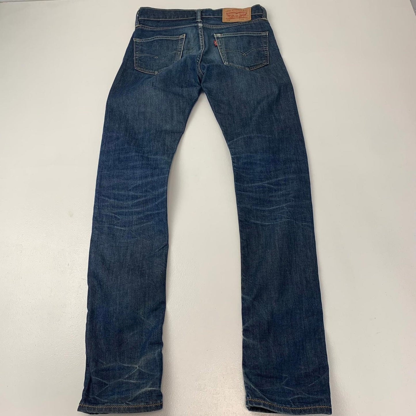 LEVI'S 510 Skinny Fit Denim Jeans Blue Stretch Classic Mens W29 L32