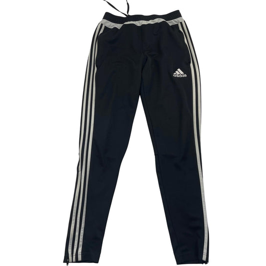 Adidas Track Pants Joggers Classic Black Stripes Mens Small