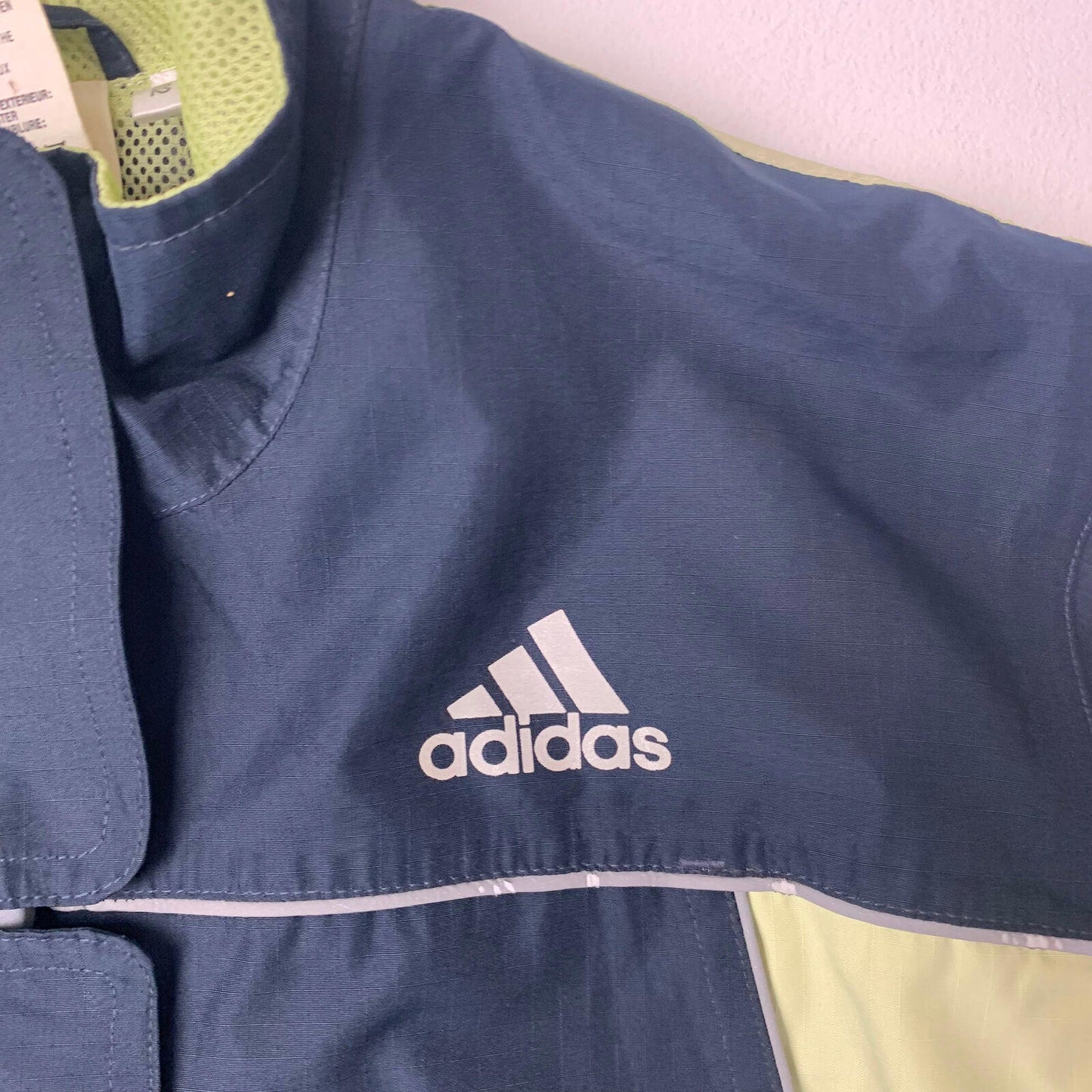 Women’s Vintage 2000 ADIDAS EQUIPMENT Clima ShellStorm Jacket / UK14 / Blue