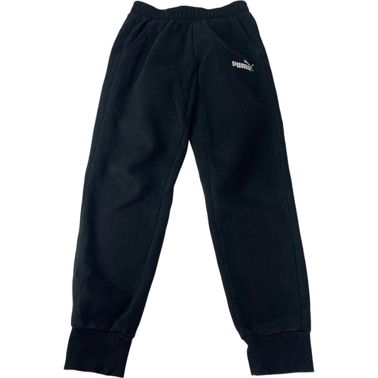 Puma Jogger Sweatpants Elastic Waist Black Mens S