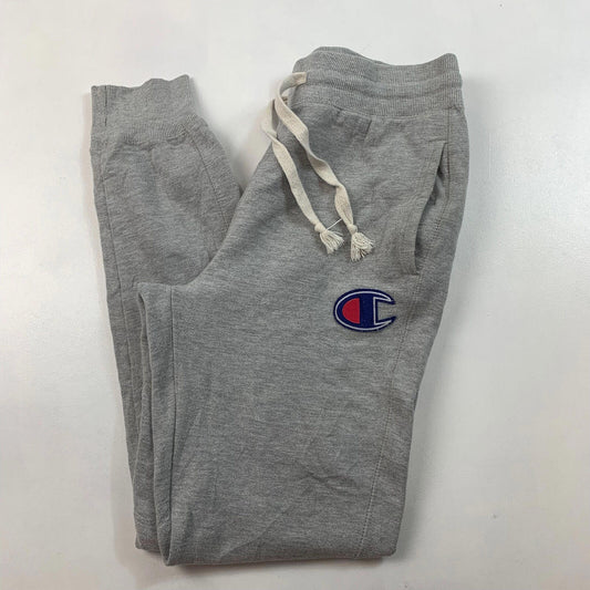 Women’s Vintage CHAMPION Jogging Bottoms / Small / Light Grey Joggers / Straight